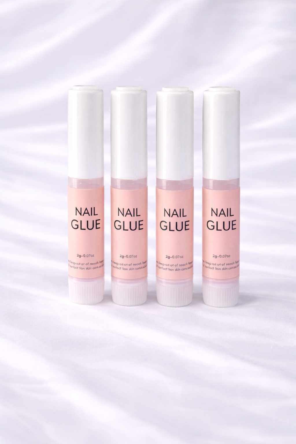 Lot de 4 colle à faux ongles