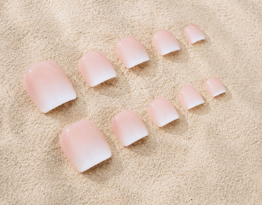 Press On Pedi Babyboomer