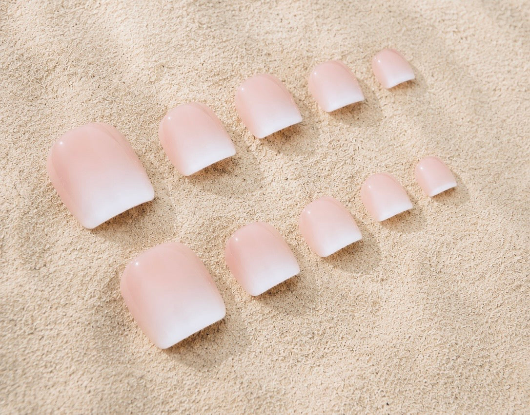 Press On Pedi Babyboomer
