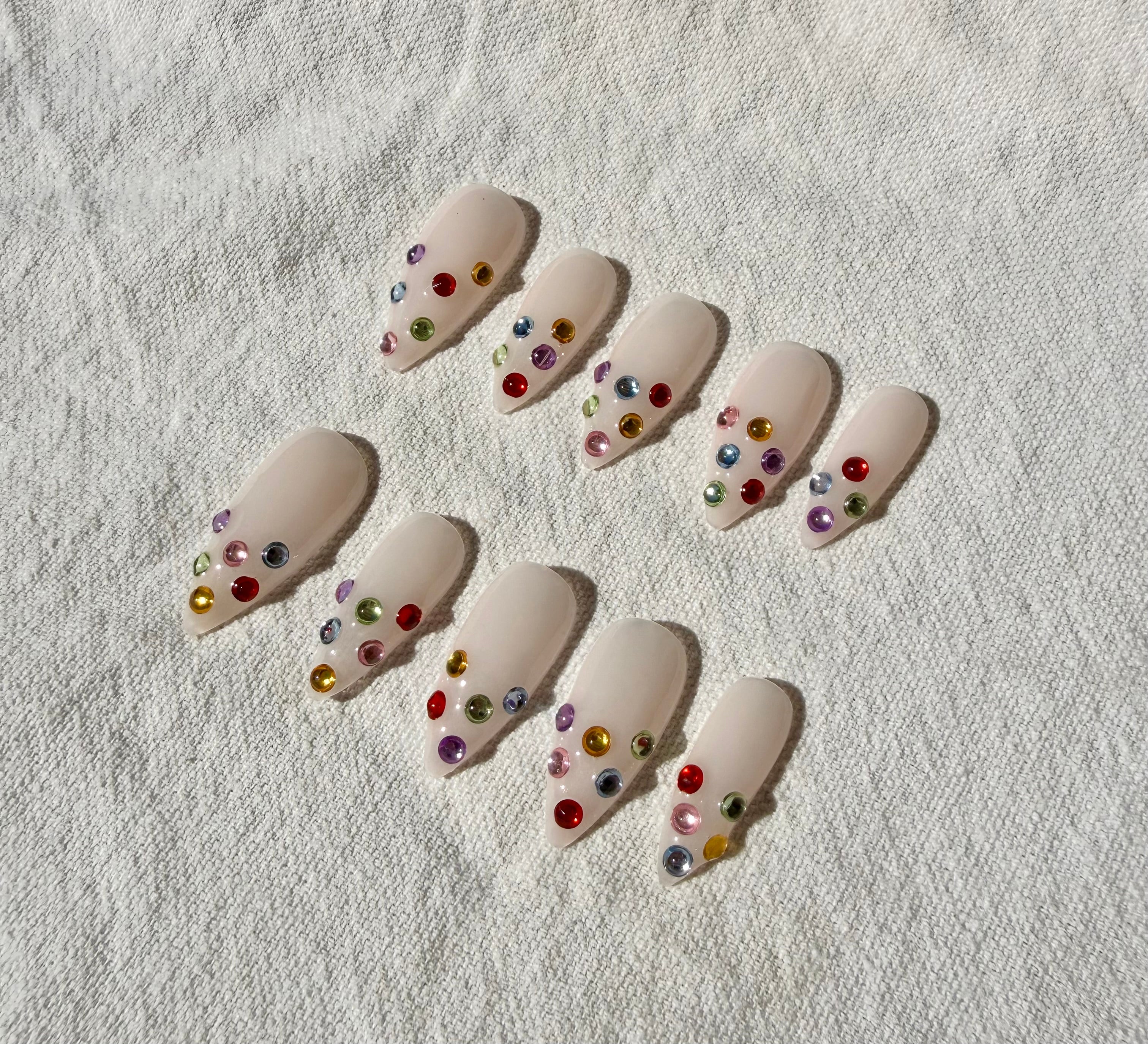Press On Nails Perle